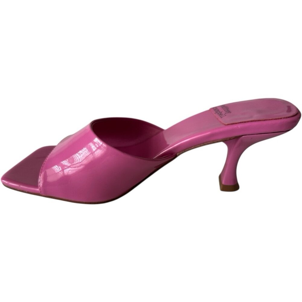 Jeffrey Campbell Heel Mule Women 7.5 kitten heel bubble gum pink barbie girlcore - Picture 6 of 14